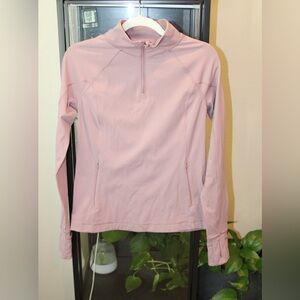 Athleta Mauve Pink Zip Up